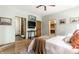 Bright bedroom with ensuite bathroom and walk-in closet at 5805 Forest Ln, Indianapolis, IN 46220