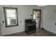 The kitchen features a gas range and a bright window at 6484 S State Road 39, Clayton, IN 46118