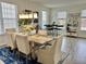 Charming dining room area featuring stylish furnishings and decor throughout at 6927 Havenmoor Pl, Indianapolis, IN 46250
