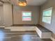 Comfortable dining area complete with built in bench and lots of natural light at 706 N Euclid Ave, Indianapolis, IN 46201