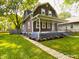 The property is enhanced by professionally designed landscaping at 706 N Euclid Ave, Indianapolis, IN 46201