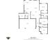 Floor plan of a home with a living room, kitchen, bedrooms, and bathrooms at 7834 Fairwood Blvd, Plainfield, IN 46168