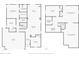 Detailed floor plan displaying bedroom, basement, living room, kitchen, and garage layouts at 8199 Sydney Ln, Avon, IN 46123