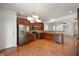 Well-equipped kitchen with stainless steel appliances and ample counter space at 8199 Sydney Ln, Avon, IN 46123