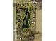 Aerial shot highlighting property boundaries, the lake, and the home at 8879 W County Road 700 S, Coatesville, IN 46121
