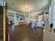 Versatile flex room features hardwood floors, natural light, and ample space for various activities at 9704 Gull Lake Dr, Indianapolis, IN 46239