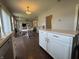 View from the kitchen showing the dining area and the spacious living room beyond at 9704 Gull Lake Dr, Indianapolis, IN 46239