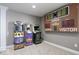 Finished basement featuring a game area with classic arcade games and a scoreboard at 10054 Win Star Way, Fishers, IN 46040