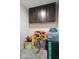 A storage room with cabinets filled with toys and storage containers at 10054 Win Star Way, Fishers, IN 46040
