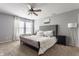 Serene bedroom with neutral color scheme and ample natural light at 10273 Haag Rd, Brownsburg, IN 46112