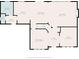 Detailed first floor plan layout at 1102 Clearwell Dr, Greenwood, IN 46143