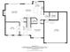 Second floor plan features living room, kitchen, dining area, office, sitting room, and garage at 11987 Quarry Ct, Fishers, IN 46037