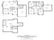 Home floor plans of all three levels at 11987 Quarry Ct, Fishers, IN 46037