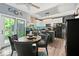 Charming eat-in kitchen featuring modern appliances, stylish countertops, and ample natural light at 11987 Quarry Ct, Fishers, IN 46037