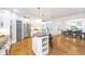 Spacious kitchen with an island and an eat-in dining area at 12192 Woods Bay Pl, Carmel, IN 46033