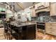 Bright kitchen with granite countertops, stainless steel appliances and vaulted ceiling at 140 4Th Nw St, Carmel, IN 46032