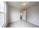 This bedroom features neutral walls, carpet, and an ensuite entrance at 14514 Glapthorn Rd, Fishers, IN 46037