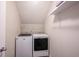 Convenient laundry room with side-by-side washer and dryer at 14514 Glapthorn Rd, Fishers, IN 46037