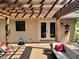 Outdoor deck featuring a pergola, stylish seating, and string lights for an inviting atmosphere at 177 Wellington Pkwy, Noblesville, IN 46060