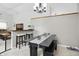 Charming dining room with stylish furniture and a cozy atmosphere for Gathering meals at 2145 W Autumn Ln, Columbus, IN 47201