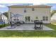 Spacious backyard patio, perfect for outdoor dining and relaxation at 2326 Gradison Cir, Indianapolis, IN 46214