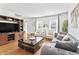 Inviting living room with natural light and plush seating at 2326 Gradison Cir, Indianapolis, IN 46214