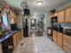Well-appointed kitchen with stainless steel appliances, ample cabinet space, and a functional layout, ideal for cooking and dining at 29 Home Ave, Markleville, IN 46056