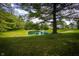Scenic view of a peaceful pond surrounded by trees and lush greenery at 2905 Inverrary Ct, Indianapolis, IN 46234