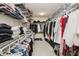Spacious walk-in closet with ample shelving and hanging space for organization at 3876 Kegler Way, Carmel, IN 46074