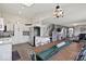 Spacious kitchen with sleek countertops, ample cabinet space, and an open layout for easy entertaining at 4605 Clairmont Dr, Columbus, IN 47203