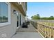 Outdoor patio with seating, ideal for relaxation and enjoying the backyard view at 4605 Clairmont Dr, Columbus, IN 47203
