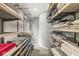 Spacious walk-in closet with extensive shelving, ideal for organized storage at 518 Buckingham Dr, Indianapolis, IN 46208