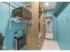 Organized closet with shelving, storage, and a mirror, perfect for wardrobe management at 518 Buckingham Dr, Indianapolis, IN 46208