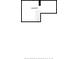 Floorplan of basement with stairs at 615 Orange St, Indianapolis, IN 46203