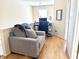 A cozy office space with chair, desk, and natural light, perfect for working from home at 7042 Gavin Dr, Indianapolis, IN 46217