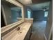 Bathroom view with a sink and view of the bedroom at 723 Bennett Rd, Carmel, IN 46032