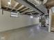 Unfinished basement with exposed HVAC and duct work at 730 N Forsythe St, Franklin, IN 46131