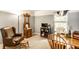 Comfortable room with cozy chair, decorative shelving, and soft natural lighting at 9263 Wadsworth Ct, Fishers, IN 46037