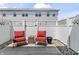 Private patio area perfect for outdoor seating and relaxation at 9709 Prairie Smoke Dr, Noblesville, IN 46060