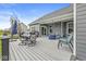 Large deck featuring a dining area and outdoor cooking setup at 1107 Mccray Ln, Westfield, IN 46074