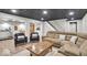 Basement area with comfortable seating, perfect for entertainment or relaxation at 14918 E 206Th St, Noblesville, IN 46060