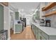 Spacious kitchen featuring modern appliances, ample countertop space, and stylish cabinetry at 14918 E 206Th St, Noblesville, IN 46060