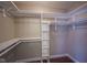Organized walk-in closet with ample shelving and hanging space for optimal storage at 17635 Willow Creek Way, Westfield, IN 46074
