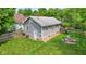 Charming home featuring a lush backyard with a fire pit area and a privacy fence, perfect for entertaining at 2433 E 16Th St, Indianapolis, IN 46201