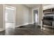 Modern kitchen with stainless steel appliances, great lighting, and open access to other rooms, perfect for modern living at 3652 N Kenwood Ave, Indianapolis, IN 46208