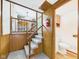 Hallway features a staircase and a door leading to a bathroom at 4733 E 100 S, Anderson, IN 46017