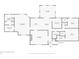 Detailed floor plan showcasing spacious rooms, including the primary bedroom, living room, and kitchen at 5215 Limestone Ct, Indianapolis, IN 46237