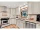 Bright kitchen featuring stainless steel appliances and granite countertops at 5215 Limestone Ct, Indianapolis, IN 46237