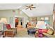 Inviting living room featuring hardwood floors and lots of natural light at 5215 Limestone Ct, Indianapolis, IN 46237
