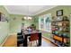 Dining room filled with natural light and space for shelves and decor at 8030 Parcrest Ct, Indianapolis, IN 46259